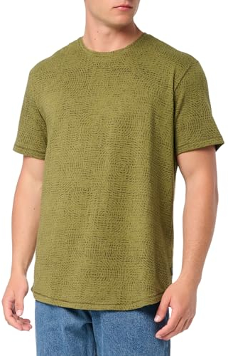 John Varvatos Herren Lumen Crew, Avocado, X-Klein