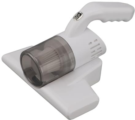 Wifehelper Limpiador de Colchones de Mano Inalámbrico para Eliminación de ácaros y Limpieza Profunda con Potente Luz UV, Diseño Portátil para Aplicaciones Versátiles