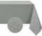 Softalker Tischdecke 100x100 cm Abwaschbare Klein Tischdecken Wasserabweisend und Fleckschutz aus 210 GSM Polyester Tischtuch Pflegeleicht Grau für Draußen Geburtstags Party Weihnachten Silvester