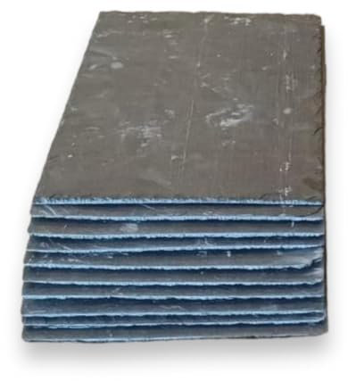 Pack 10 Piezas de Baldosa Pizarra Negra (32x22 cm 0,70 m2)