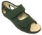 Gaviga - Sandalias de mujer ajustables con desgarros, empeine de algodón, ideal para rehabilitación, Safary, 36 EU