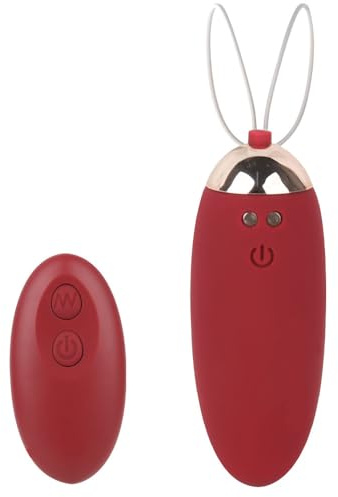 GKLWEJ Bullet-Vibrator, Vibratoren mit Klitorisstimulation, 10 Vibrationsmodi, Ragbarer Vibro Ei für Frauen mit Fernbedienung, Vibratorei Leise Starke, Adult Sex Toys for Women