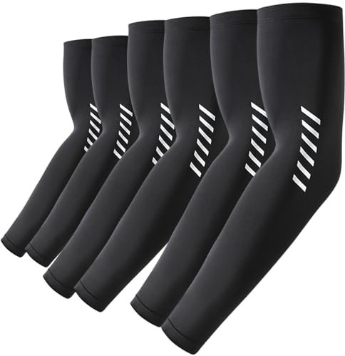 ROCK TAKIN Protezione solare UV braccio manica gaming per uomo donna UPF 50+ raffreddamento manicotti estivi compressione tatuaggio manicotti unisex scaldamuscoli per ciclismo, basket, baseball