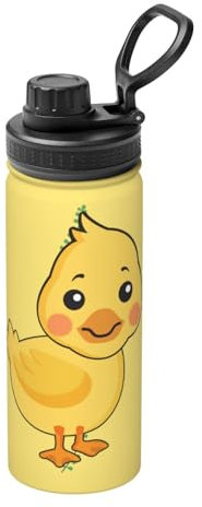 PHAYAH Botella de agua de acero inoxidable, doble pared y aislamiento al vacío