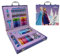 Valigetta 55 pezzi Frozen Disney scatola per bambini completa di colori articoli di cancelleria stickers
