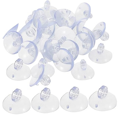 HORIALENCE 200piezas Clips Con Ventosa Para Colgar Luces Gancho Transparente Para Luces Navideñas y Decorativas Paredes y Exteriores Clips Resistentes y Reutilizables Para Guirnaldas y Cables
