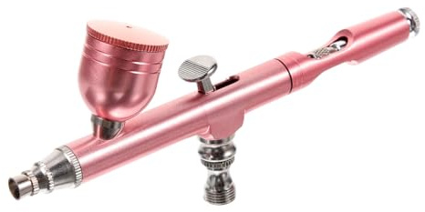 Angoily Airbrush Air Pump for Cake Decorating Paint Tool DIY Airbrush Cake Spraying Tube and Material for Fondant Icing and Wall Art