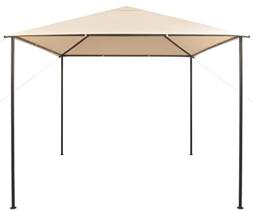 Solivagant Chapiteau Tente 3 x 3 m Beige Acier,(21.7 KG)