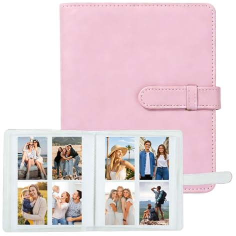 360 Taschen Fotoalbum für Fujifilm Instax Mini LiPlay Kamera | Foto Einsteckalbum für Polaroid SnapTouch PIC-300 Z2300 Mint Zip Instant Cameras, Fotoalbum für Mini Link SP-1 Drucker