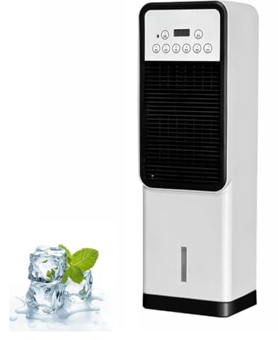 Condizionatore portatile 12000 BTU con telecomando - Raffreddatore e riscaldatore evaporativo per raffreddamento e riscaldamento mobile