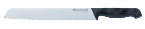 Alessi RS516 Brotmesser mit Wellenschliff aus Edelstahl