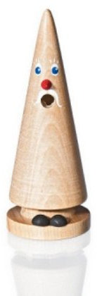 Original Crottendorfer Ziegenbein - Räucherkerze, welche Räuchert (Natur)