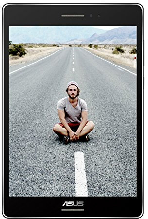 Asus ZenPad S 8 Z580CA-1A027A 20,32 cm (8,0 Zoll) Tablet PC (Intel Atom Quad Z3580, 1.8GHz, 4GB RAM, 64GB HDD, PowerVR G6430, Android 5.0) schwarz