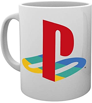 GB Eye, Playstation, Colour Logo, Taza