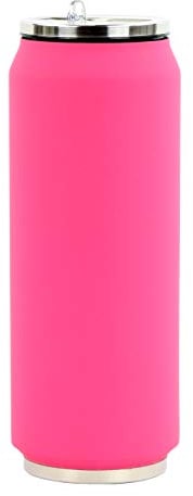 Yoko Design - CANETTE SOFT ISOTHERME 500 ML COLORIS ROSE SOFT