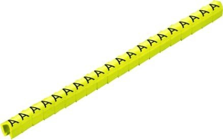 BUSINESS Kabelschelle 3 mm gelb PVC 2 mm 4 mm SC 10-3 CI U MP gelb Kabelschelle