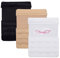 DoHope Elastic Back Bra Extender 4 Hook 3 Row 3/4 Stretchy Extension Tape Multi Color (3PCS black, white, beige)