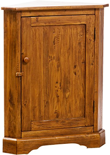 Biscottini Muebles de Salon de Esquina 92x50x50 cm - Mueble Auxiliar de Cocina, Dormitorio y Salon - Mueble Cocina de Madera Maciza