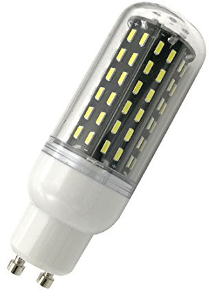 Aoxdi 1 Stück GU10 9W LED Energiespar Mais Leuchtmittel Birnen, Kaltweiß,GU10 LED 9W Mais Licht Lampen 96 SMD 4014 Lampe, AC220-240V