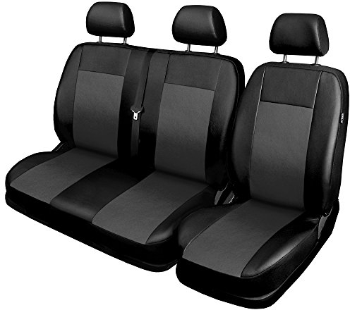 GSC Sitzbezüge Universal Schonbezüge 1+2 kompatibel mit Citroen Jumper