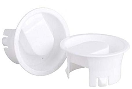 TOSSPER 2 Stück Wasser-krug Lids Resistant Covers Stoppers Für Glas Bistro Pitcher (weiß)