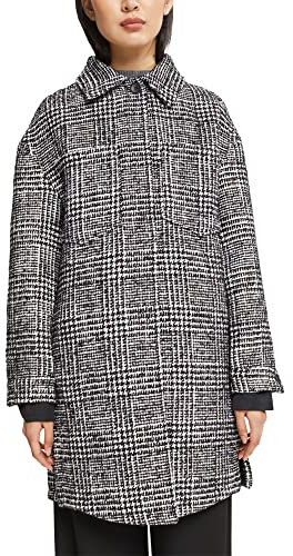ESPRIT Collection Damen 992eo1g312 Jacke, Schwarz, M EU