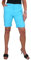 icecoolfashion Womens Stretch Shorts with Pockets Above Knee Length Straight Leg Bermudas with Turn Up Cuffs Turquoise 8-22 (12)