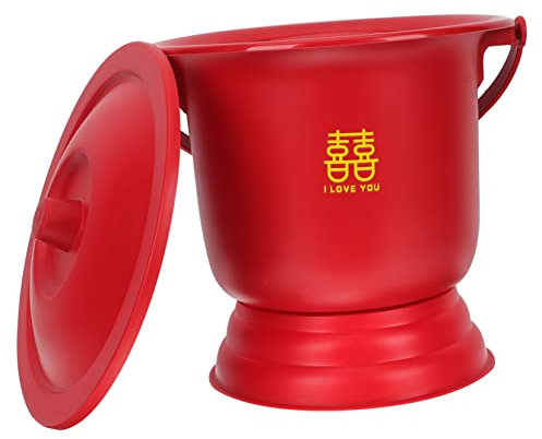 Cabilock Crachoir De Mariage Pot Urine De Nuit Domestique Pot De Chambre Portable Crachoir Adulte Bassin De Lit