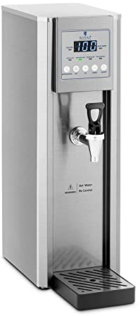Royal Catering RCWK-8L-AUT Hot Water Dispenser 8 L - 2100 W with Water Connection Hot Drink Dispenser Kettle