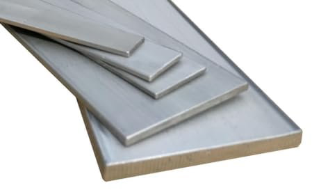 Hierro plano de acero inoxidable 25 mm de grosor 5 mm – 1 metro o 2 metros (1 metro)
