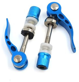 A ABSOPRO Attache Rapide pour Selle de vélo avec Boulon de Serrage de Tige de Selle (Lot de 2)