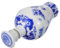 GREENADSCAPE Botella De Licor De Cerámica Azul y Blanca Elegante y Práctica Para Ocasiones Especiales y Decoración Del Hogar