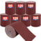 WOPPLXY 8 Rolls Sandpaper Roll 5m x 93mm, Sandpaper 60/120/180/240 Grit, Aluminum Oxide Sanding Paper for Wood, Metal, Steel