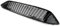 Front Bumper Grill Upper Grille Compatible with Ford Focus Hatchback 2015-2017 Replacement for 1EB 8200 AB 1875314 Glossy Black Honeycomb Mesh Grill