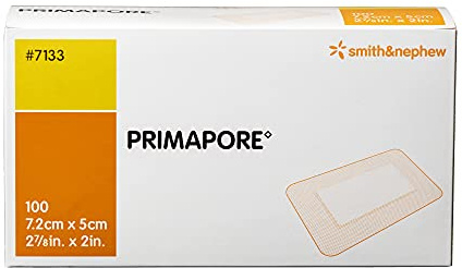 Primapore 7,2x5 cm, Wundverband steril, 100 St