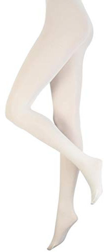 Ladies 1 Pair Trasparenze Jennifer Merino Wool Tights In 7 Colours - 1 - Wool White