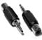 Loops 3.5mm Stereo Jack Male to RCA/PHONO Female/Socket Adapter/Converter – Headphone, AUX, Amp/Amplifier, Subwoofer, Speaker, TV, Audio