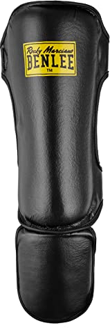 Benlee Schienbeinschoner aus Kunstleder (1 Paar) Guardian Black L/XL