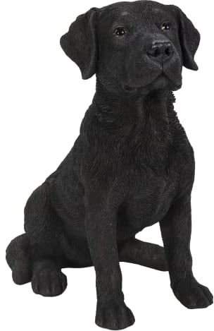 Vivid Arts Hohl Harz schwarz Labrador - XRL-BLAB-D