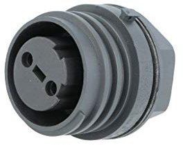 EXP-0931/02/S Connector: Circular Socket Female PIN: 2 EXPlora Nickel Plated BUL