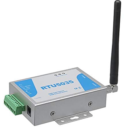 Senders gsm Abridor de Puerta a Distancia Soporta Llamadas Gratis SMS Comandos, Interruptor Remoto SM, abrepuertas con Control gsm Dial (RTU5035)