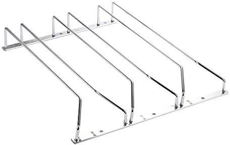 Dianoo Weinglasständer Unter Dem Schrank Stielhalter Weinglashalter Mit Schrauben Verchromt 35cm 3 Reihen