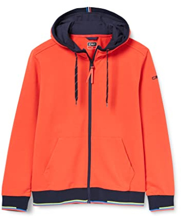 CMP Herren Herren-Stretch-Sweatshirt mit Fester Kapuze Sweatshirt