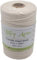 Lilly Arts Corde macramé en Coton 100% - 2mm x 300m - Ficelle pour décorations murales, suspensions Plantes, d’emballages, Bricolage - Fil Macrame, Cordon Macrame (Natural 2mmx300m)