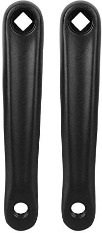 VBESTLIFE Kurbelarme, 1 Paar langlebige Pedale für BMX, Old School Cruiser, Cyclocross, Fahrrad, elektrisch, Antriebsmotor, Zwischenmotor, Paar Shimano Kurbel