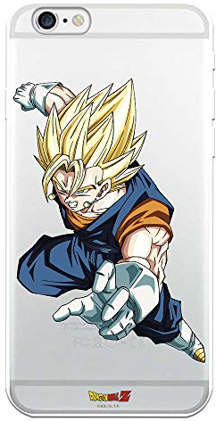 Dragon Ball Vegeto Super Saiyan offizielle iPhone 6-6S Hülle zum Schutz Ihres Mobiltelefons. Offiziell lizenzierte flexible Silikonhülle für Apple mit Dragon Ball
