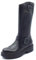Nero Giardini I411983D Stivali Donna in Pelle - Nero 37 EU