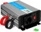 EXTRALINK Wechselrichter 12V auf 230V Reiner Sinus 300W 600W Spitze – Spannungswandler mit USB, Lüfter & 4-Fach Schutz – für Auto, Wohnmobil, Boot, Camping, empfindliche Geräte, Solar