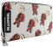 Animation Deadpool Chibi Sprüche Polka-Dot Portemonnaie Clutch mit Münzfach & Kartenhalter, Weiß