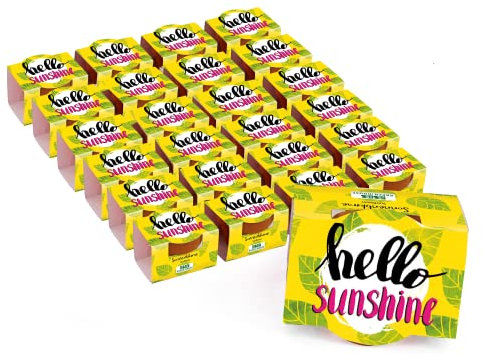 Bull & Bear 25er Set Mini Pflanzset 'hello sunshine' mit Sonnenblumen Samen im Topf 4,5cm, Zwergsonnenblumen als Anzuchtset mit Pflegeanleitung